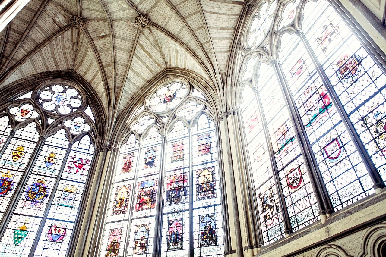 church, stained glass windows, stain glass windows